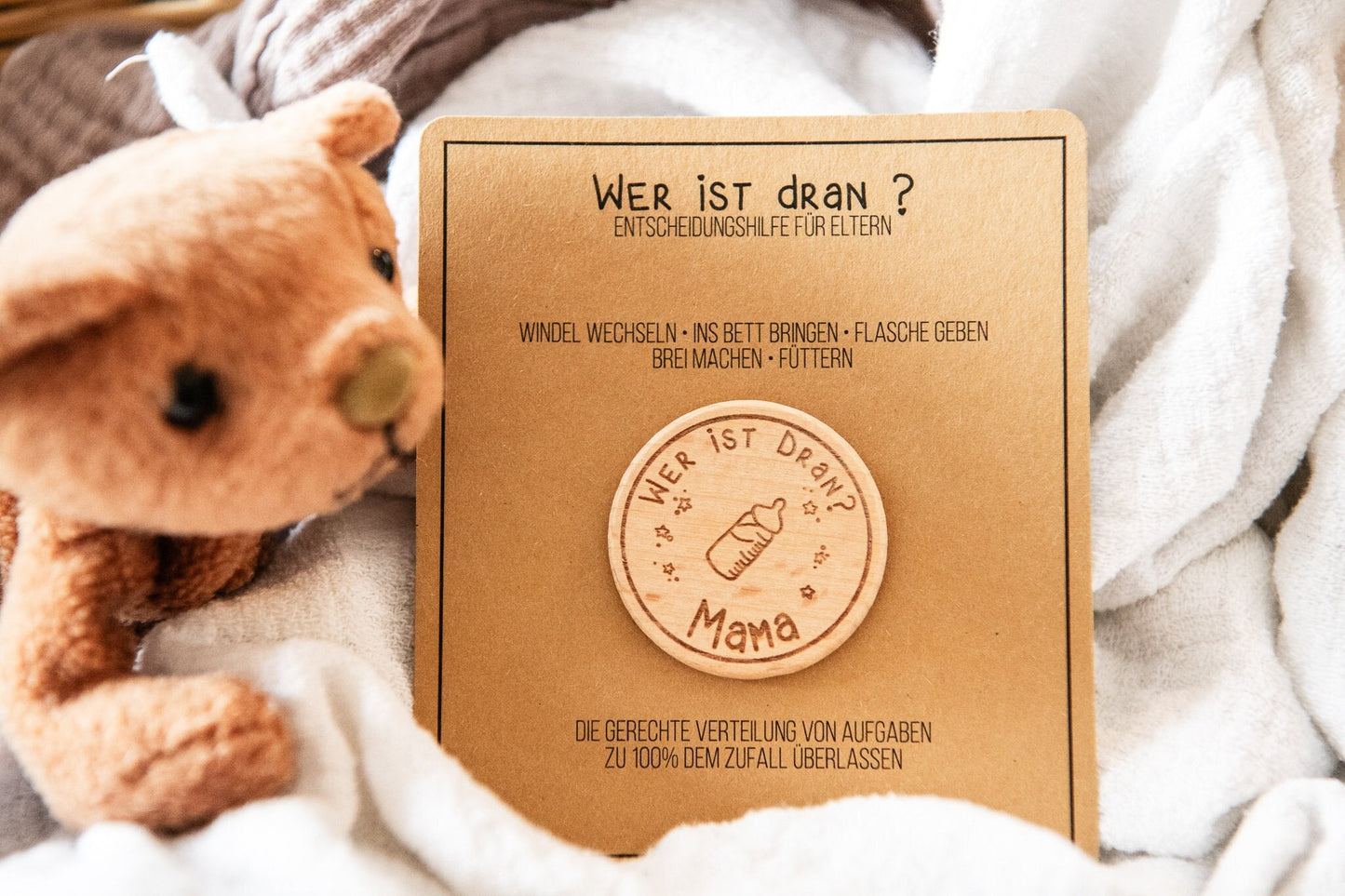 Entscheidungsmünze Eltern