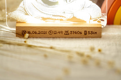 LED-Nachtlicht mit Ultraschallbild